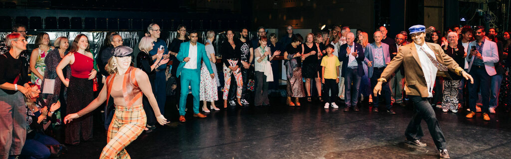 dance circle on stage