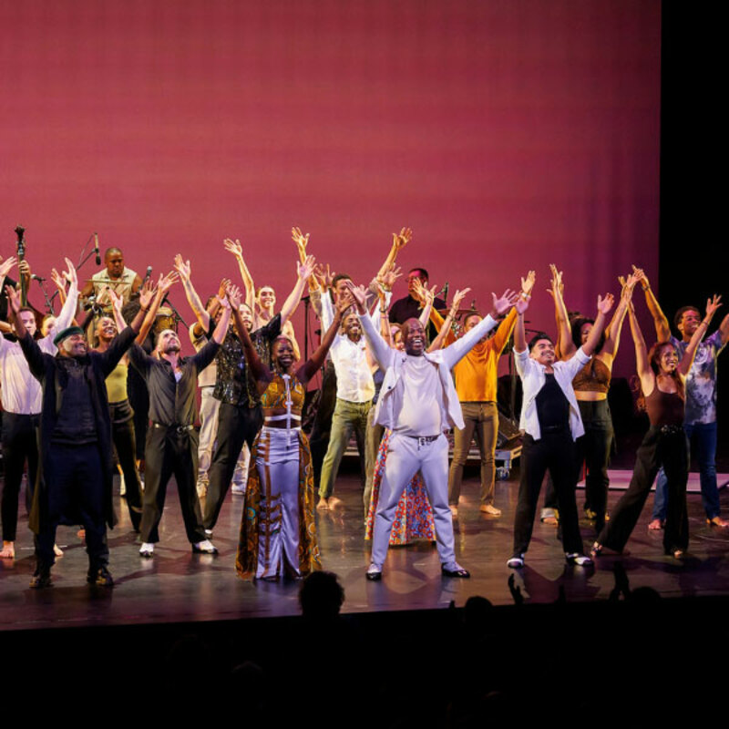 performers on stage